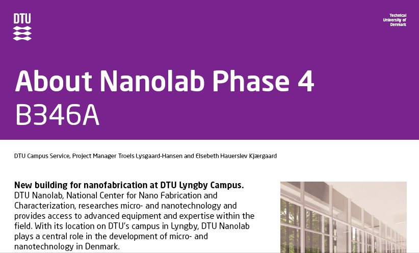 Udsnit af poster om Nanolab Phase 4