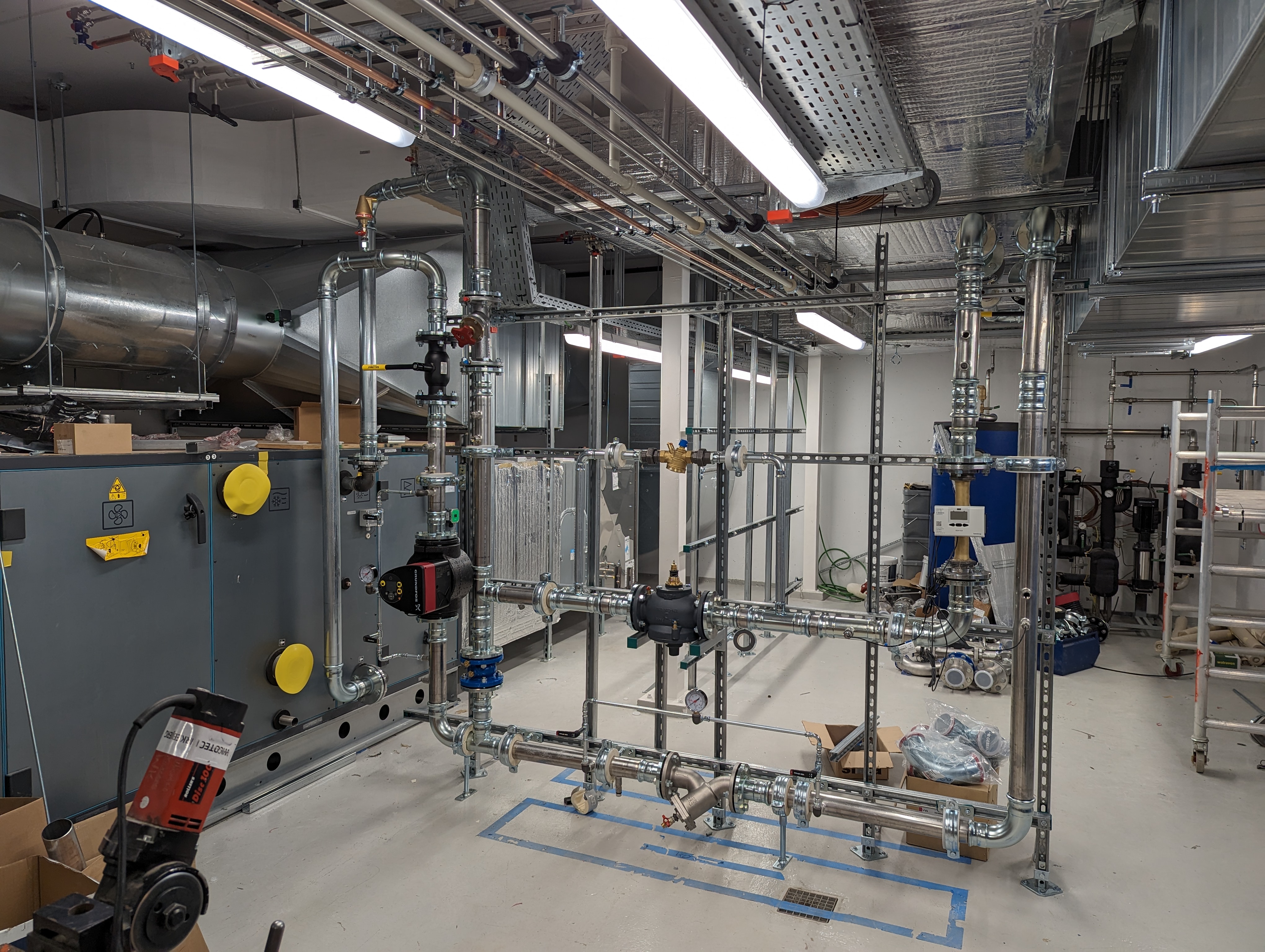 DTU Nanolab PolyFabLab cooling water system